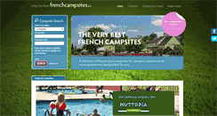 Desktop Screenshot of frenchcampsites.co